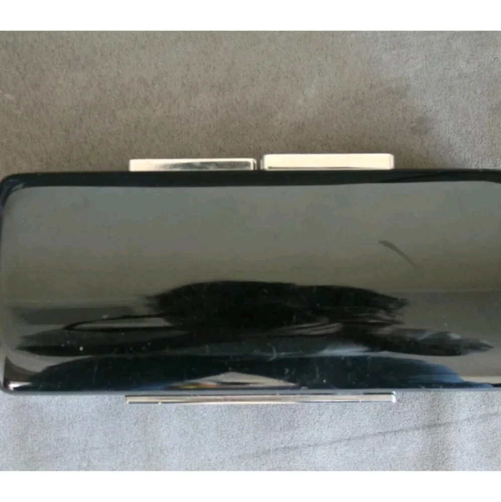 Mary Norton Womens Jeweled Rhinestone‎ Trim Clutch